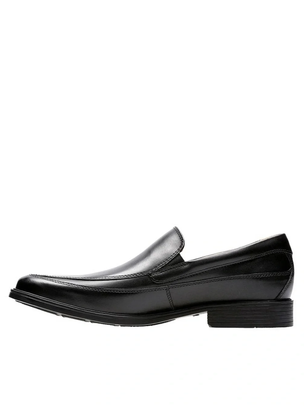 Clarks Men's Tilden Free Black Leather Loafer Dress Shoes Size 9.5 NWT